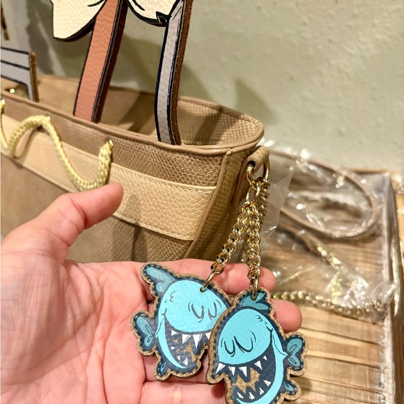 Danielle Nicole Jungle Cruise Crossbody Bag - Tan and Yellow - Picture 6 of 10